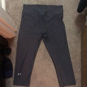 Under armour compression heatgear 3/4 workout pant